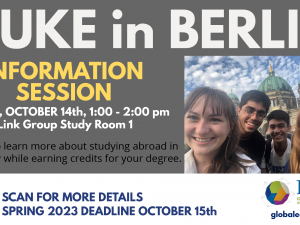Duke In Berlin Information Session