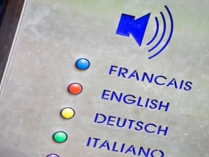 Language display